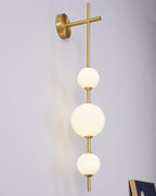 Ilraeia Vertical Globe Plug-in Wall Lamp - Neutralighting