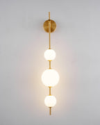 Ilraeia Vertical Globe Plug-in Wall Lamp - Neutralighting