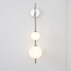 Ilraeia Vertical Globe Plug-in Wall Lamp - Neutralighting