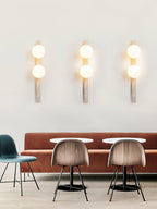 Zoshaira Applique Murale Minimaliste en Travertin - Neutralighting
