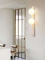 Zoshaira Applique Murale Minimaliste en Travertin - Neutralighting