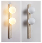 Zoshaira Applique Murale Minimaliste en Travertin - Neutralighting