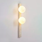 Zoshaira Applique Murale Minimaliste en Travertin - Neutralighting