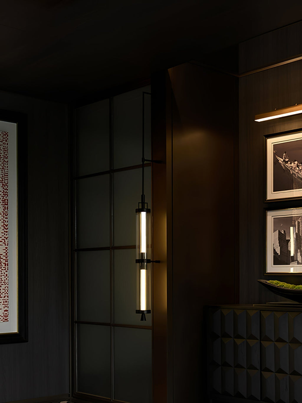 Vertical Applique Murale Moderne Minimaliste Sconce - Neutralighting