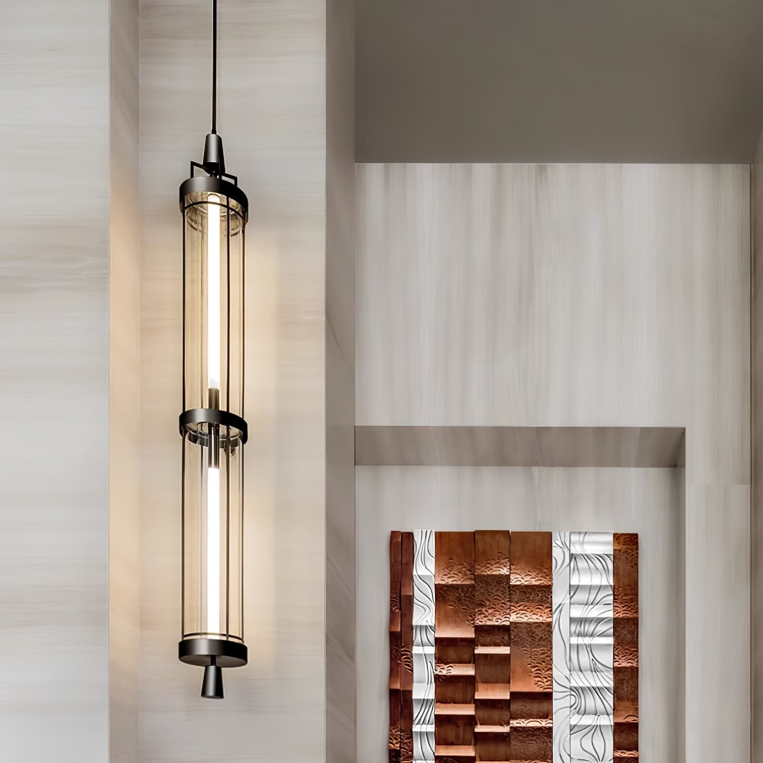 Vertical Applique Murale Moderne Minimaliste Sconce - Neutralighting