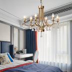 Cuvenara Lustre Laiton Cristal Luxe Postmoderne - Neutralighting