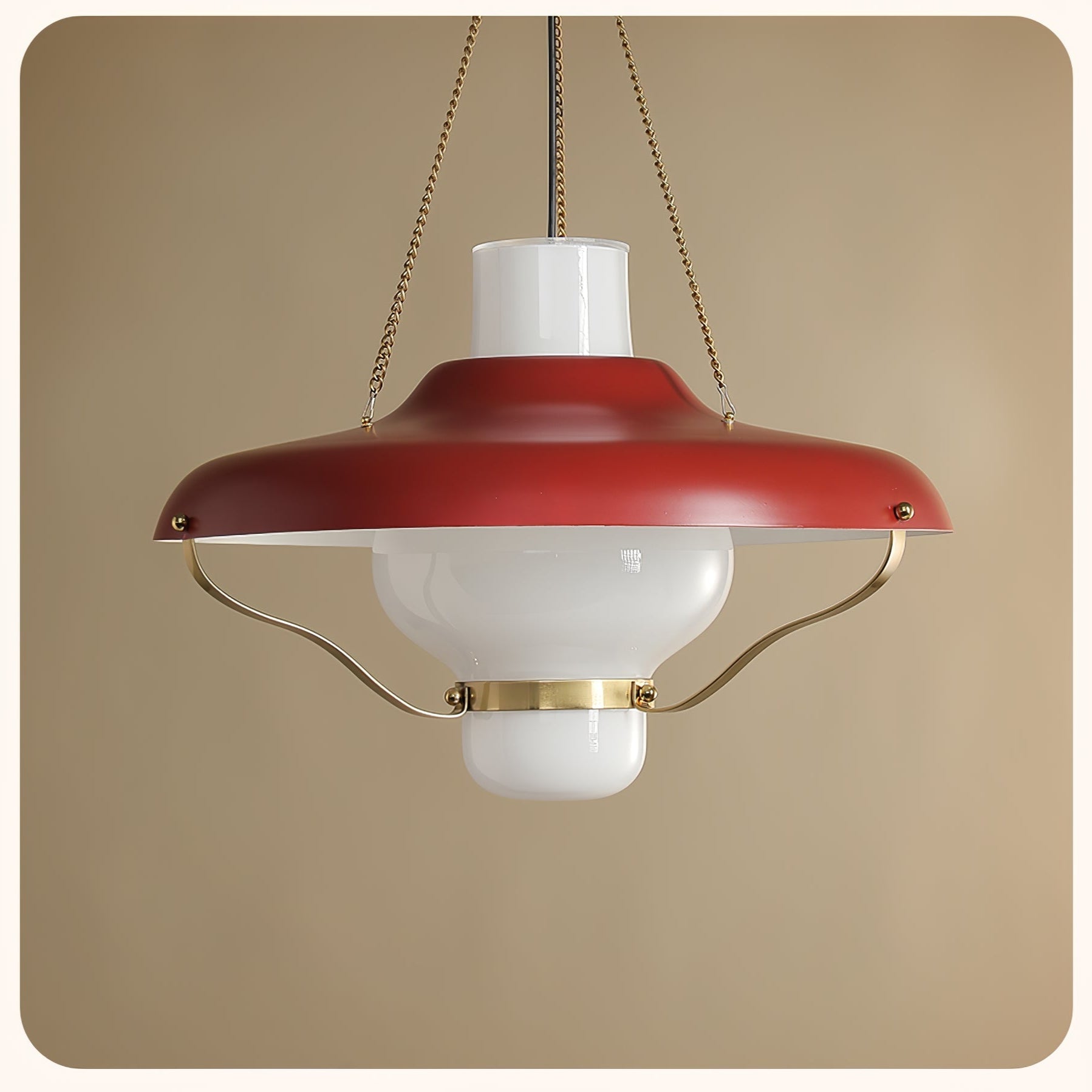 Olaeon Suspension en Verre Style Mi-Siècle - Neutralighting