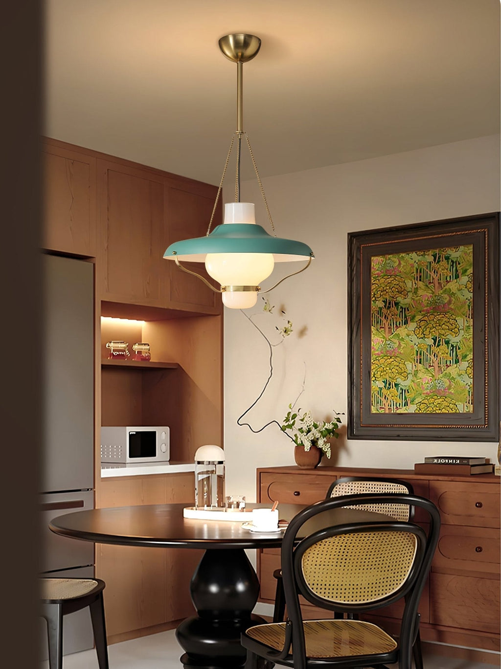 Olaeon Suspension en Verre Style Mi-Siècle - Neutralighting
