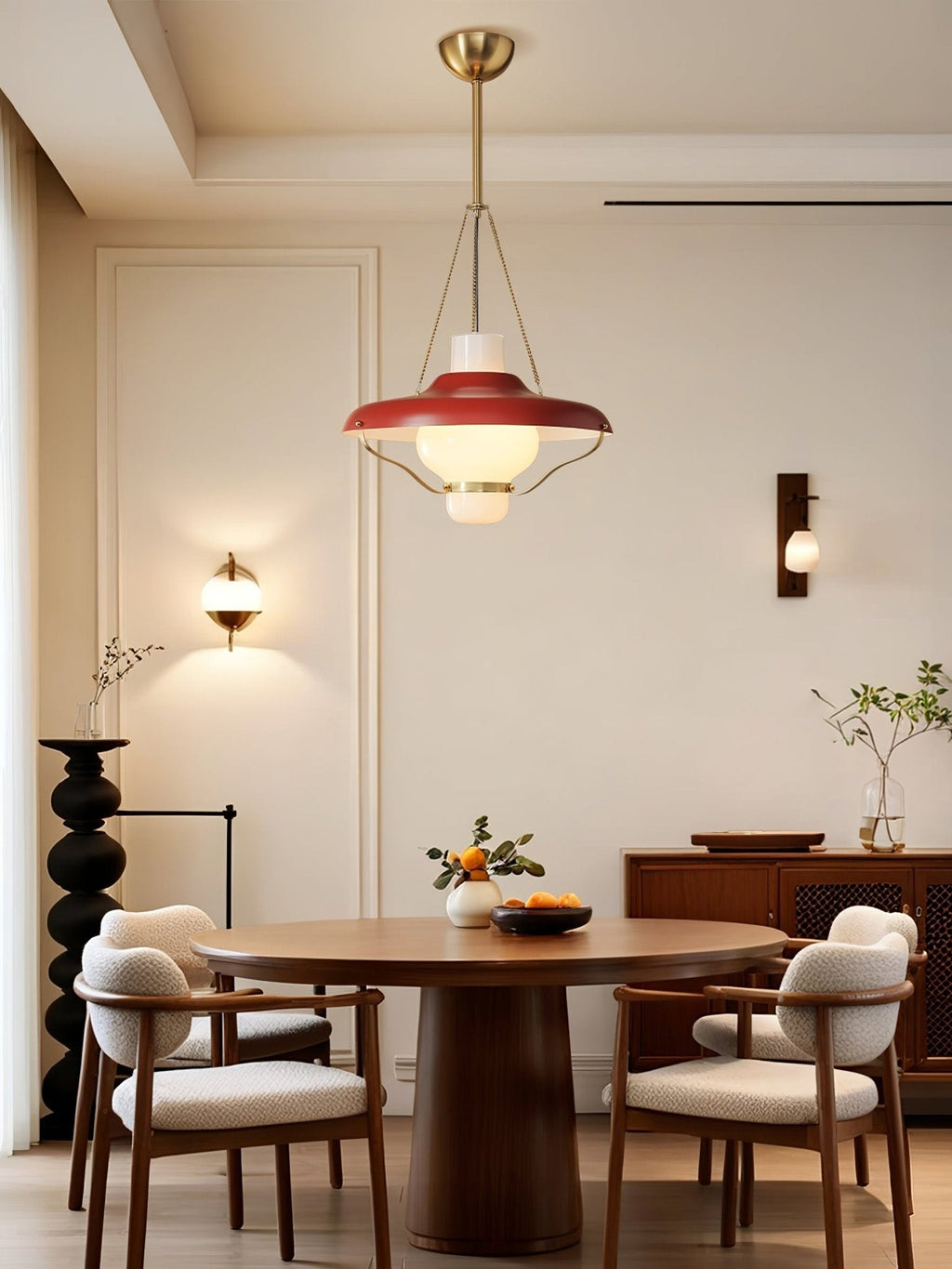 Olaeon Suspension en Verre Style Mi-Siècle - Neutralighting
