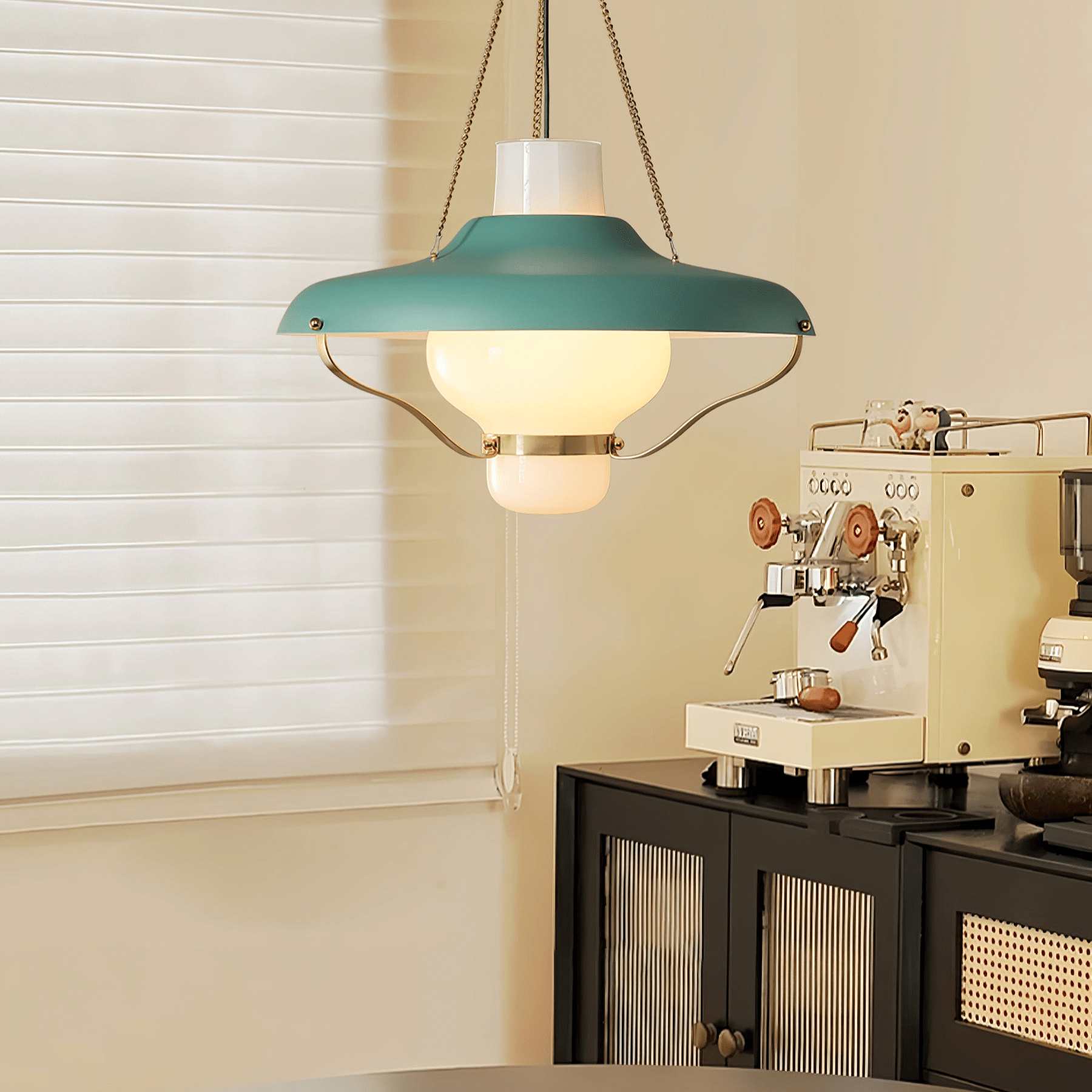 Olaeon Suspension en Verre Style Mi-Siècle - Neutralighting