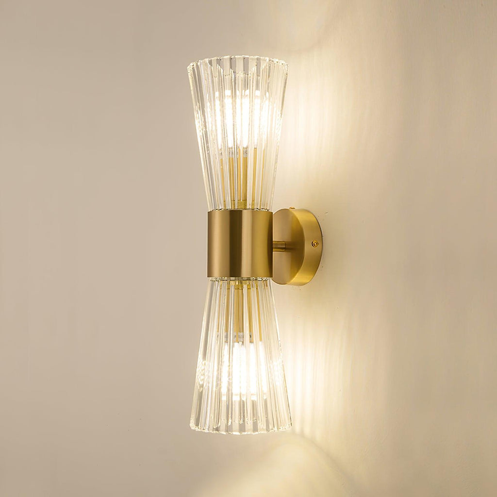 Elyral Lampe Murale Artistique en Cristal - Neutralighting