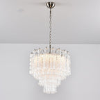 Aurora Lustre Murano Verre Étagé Cascadant Vagues - Neutralighting
