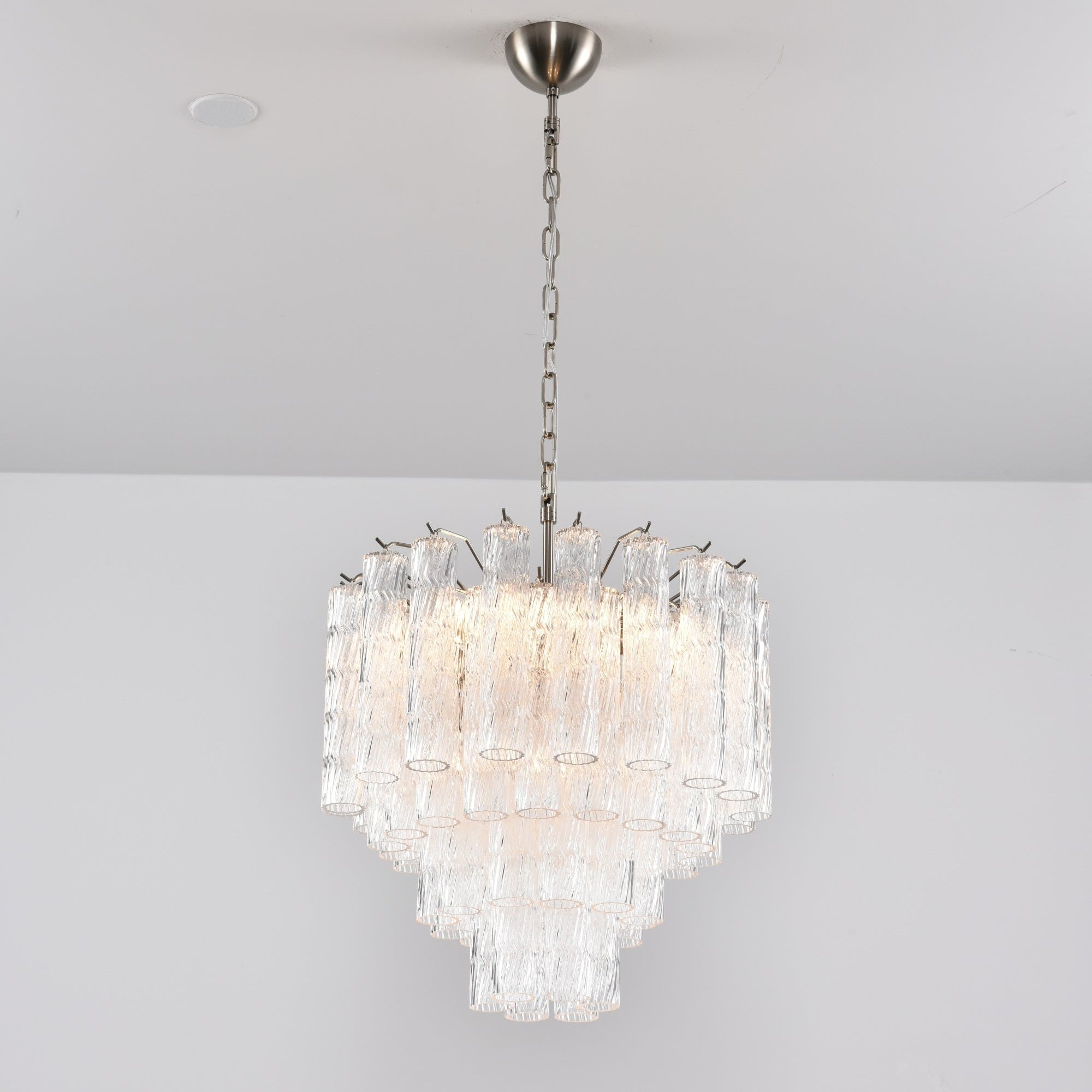 Aurora Lustre Murano Verre Étagé Cascadant Vagues - Neutralighting