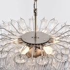Aurora Lustre Murano Verre Étagé Cascadant Vagues - Neutralighting