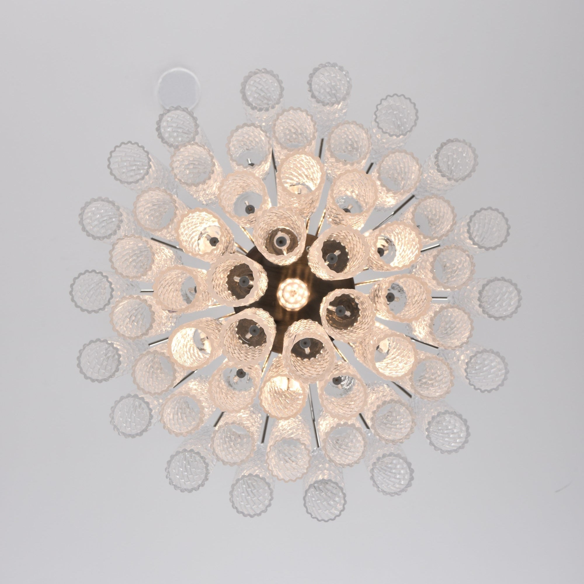 Aurora Lustre Murano Verre Étagé Cascadant Vagues - Neutralighting