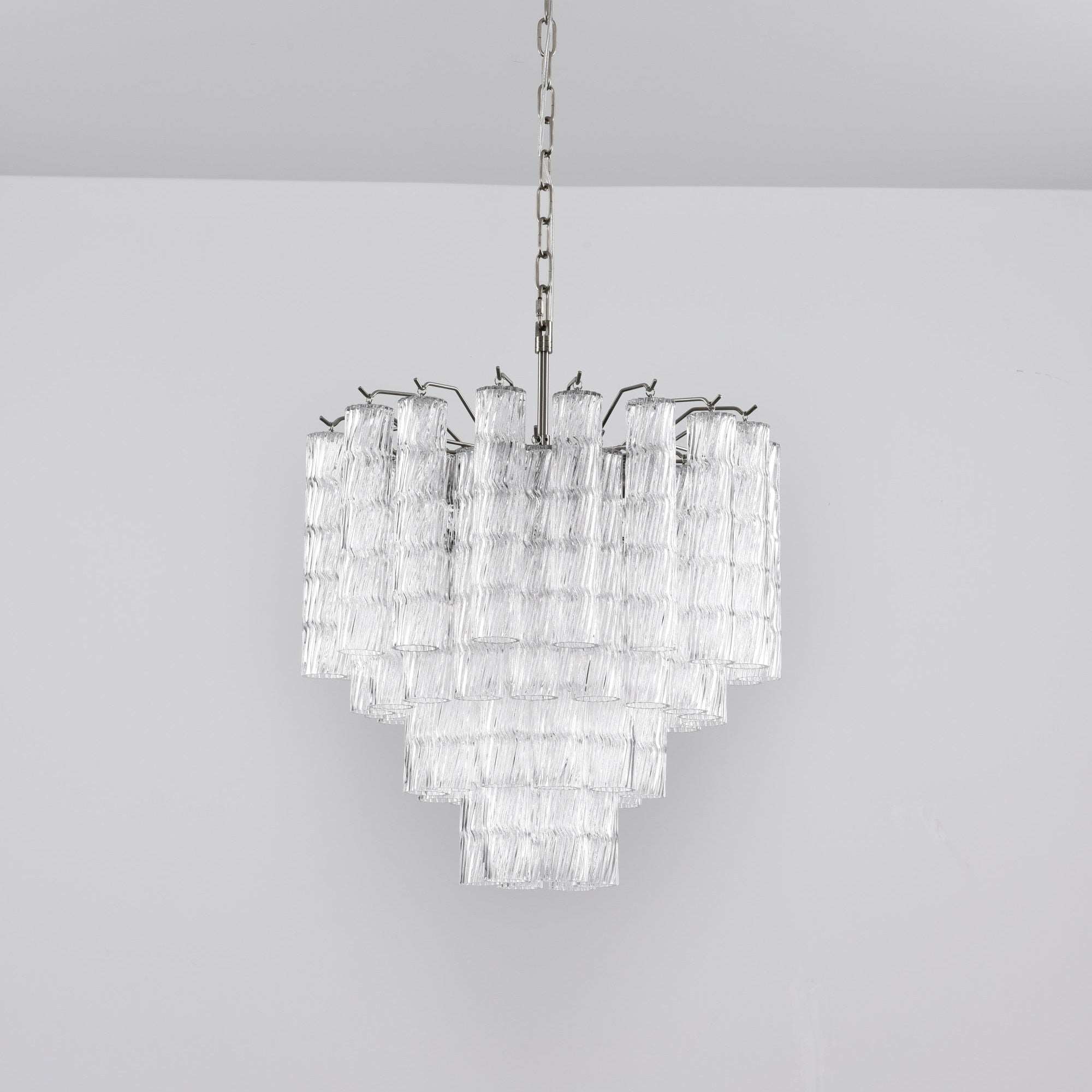 Aurora Lustre Murano Verre Étagé Cascadant Vagues - Neutralighting