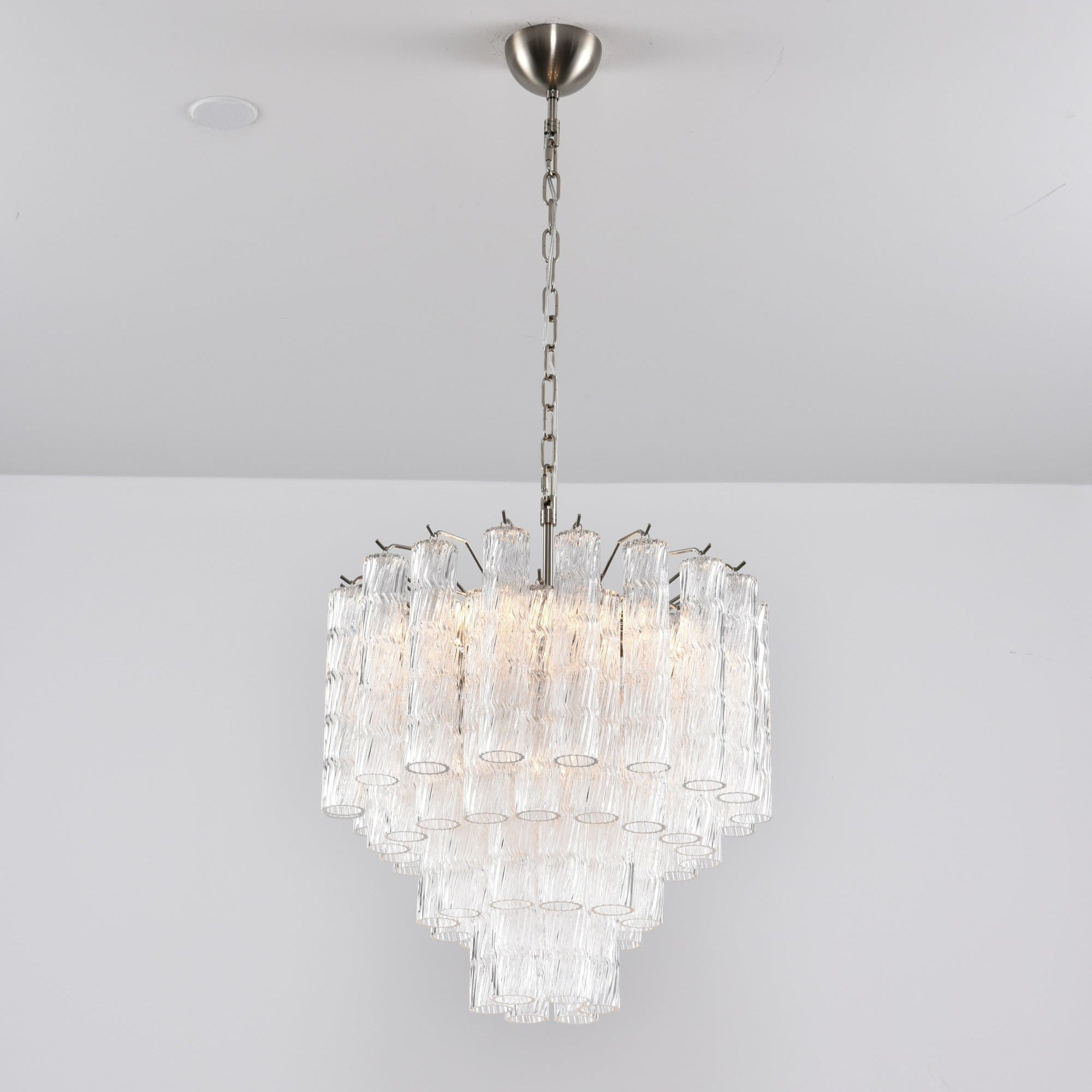 Aurora Lustre Murano Verre Étagé Cascadant Vagues - Neutralighting