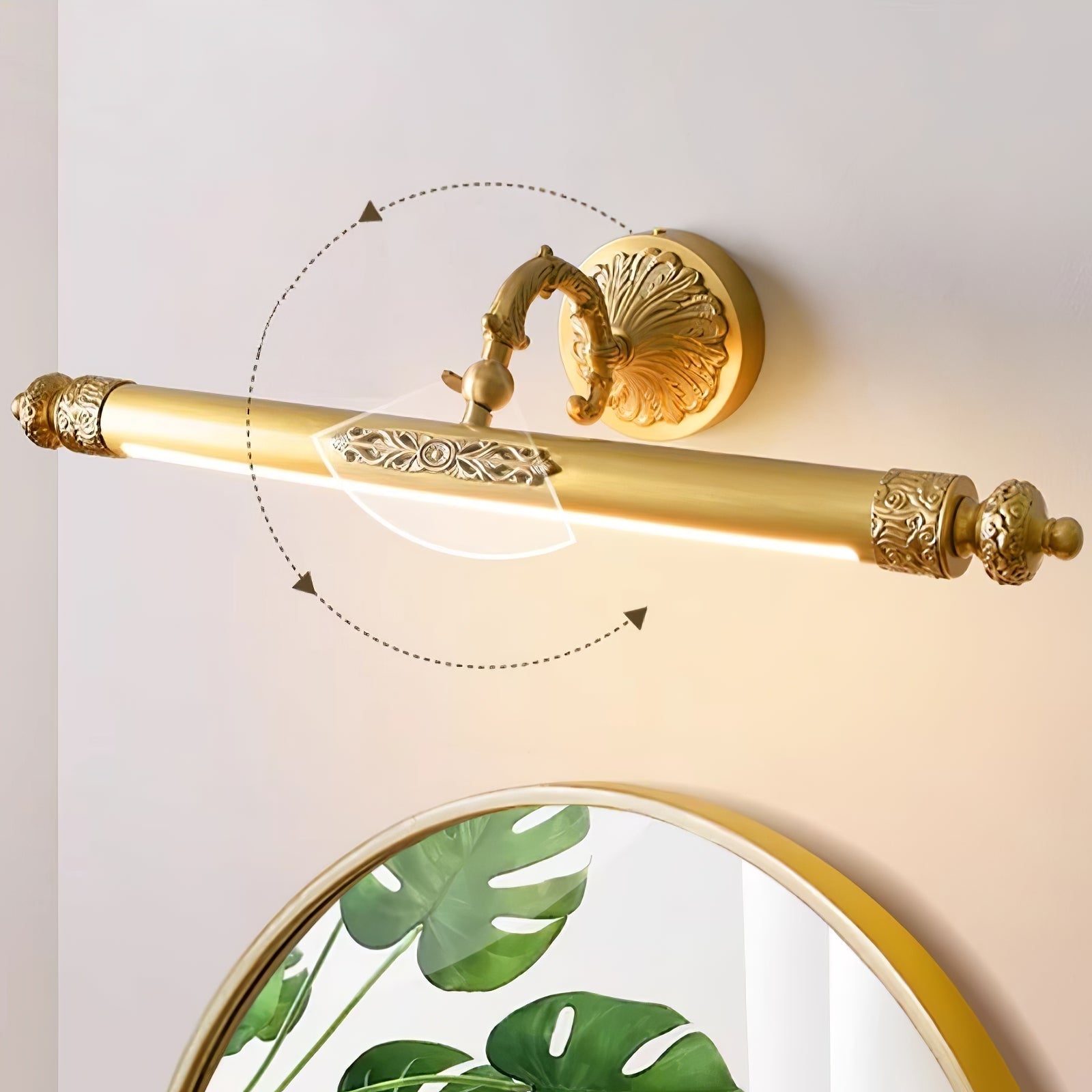 Unorir Applique Murale en Laiton Nordique Premium - Neutralighting