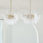 Lustrous Chandelier Victorien en Verre Finition Dorée - Neutralighting