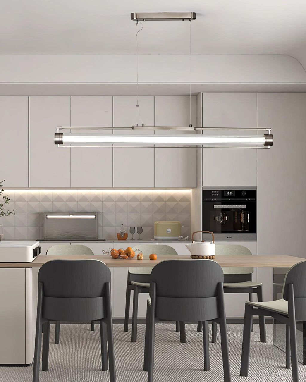 Vidalite LED Lampe Pendante Linéaire Élégante Moderne - Neutralighting
