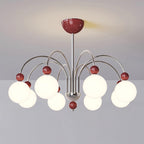 Vierra Lustra Lustre Carisa Rouge Vert Moderne - Neutralighting