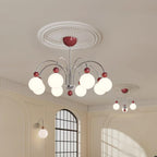 Vierra Lustra Lustre Carisa Rouge Vert Moderne - Neutralighting