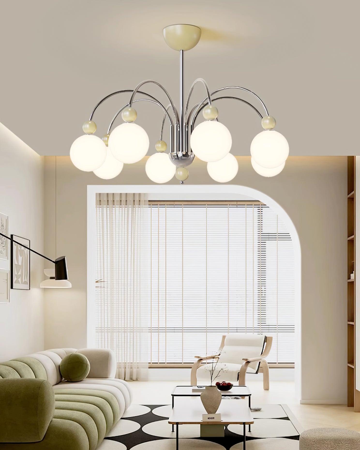 Vierra Lustra Lustre Carisa Rouge Vert Moderne - Neutralighting
