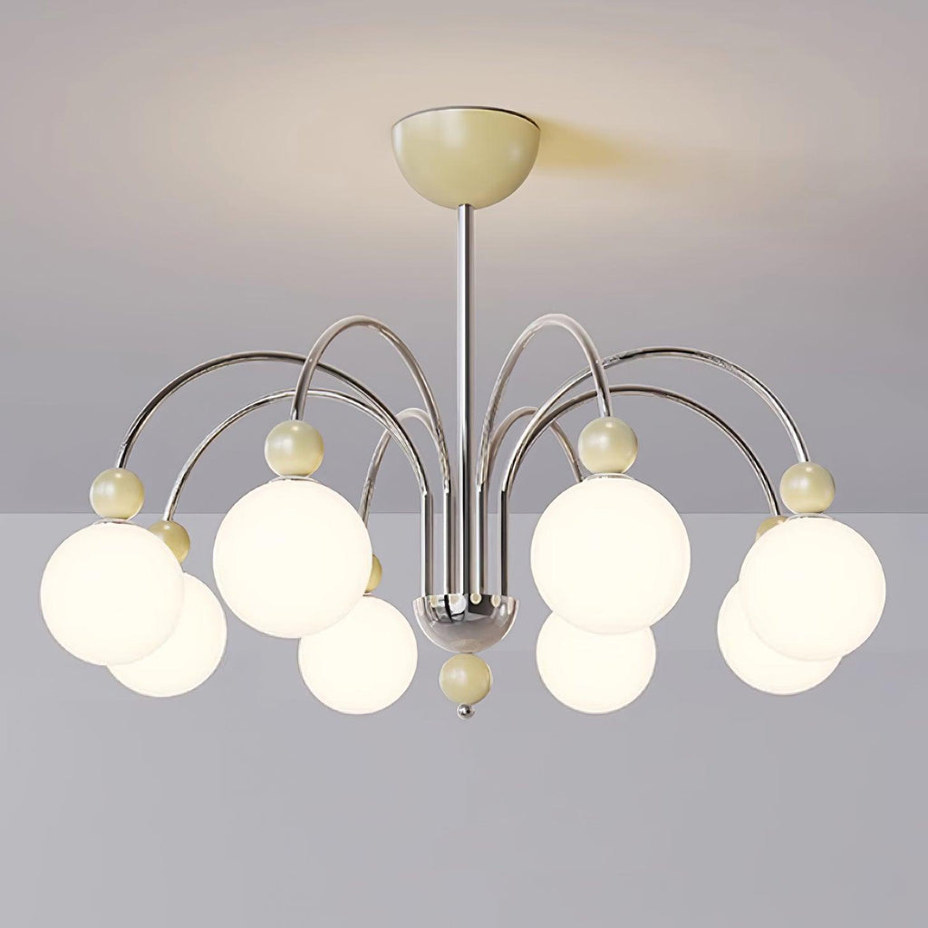 Vierra Lustra Lustre Carisa Rouge Vert Moderne - Neutralighting