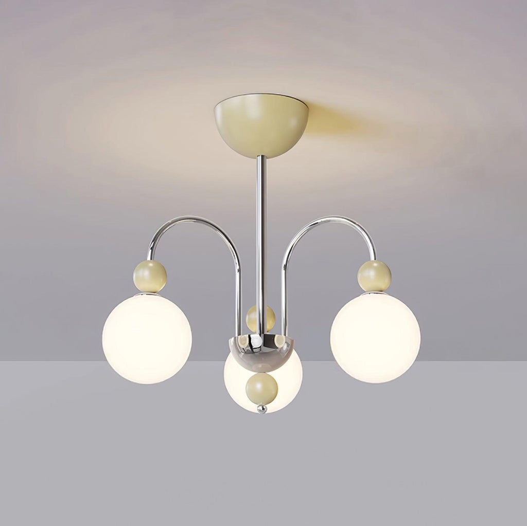 Vierra Lustra Lustre Carisa Rouge Vert Moderne - Neutralighting