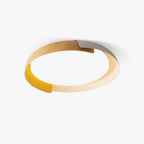 Solara Plafonnier Rond Acrylique Bois Doux Minimaliste - Neutralighting