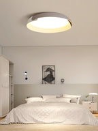 Solara Plafonnier Rond Acrylique Bois Doux Minimaliste - Neutralighting