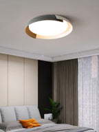 Solara Plafonnier Rond Acrylique Bois Doux Minimaliste - Neutralighting