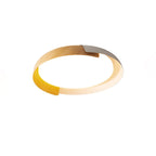 Solara Plafonnier Rond Acrylique Bois Doux Minimaliste - Neutralighting