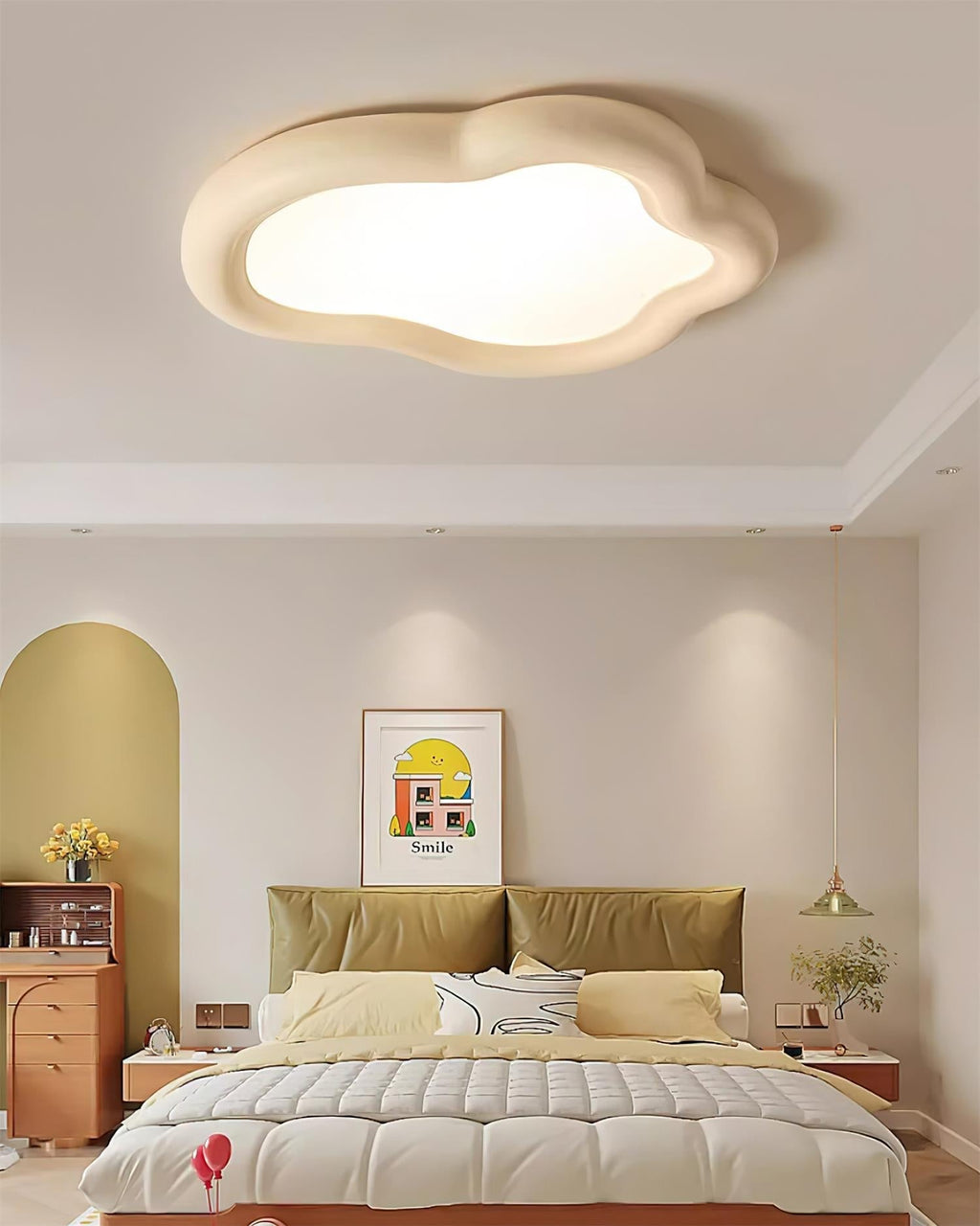 Blyno Lampe Plafonnier en Bois Nuage - Neutralighting