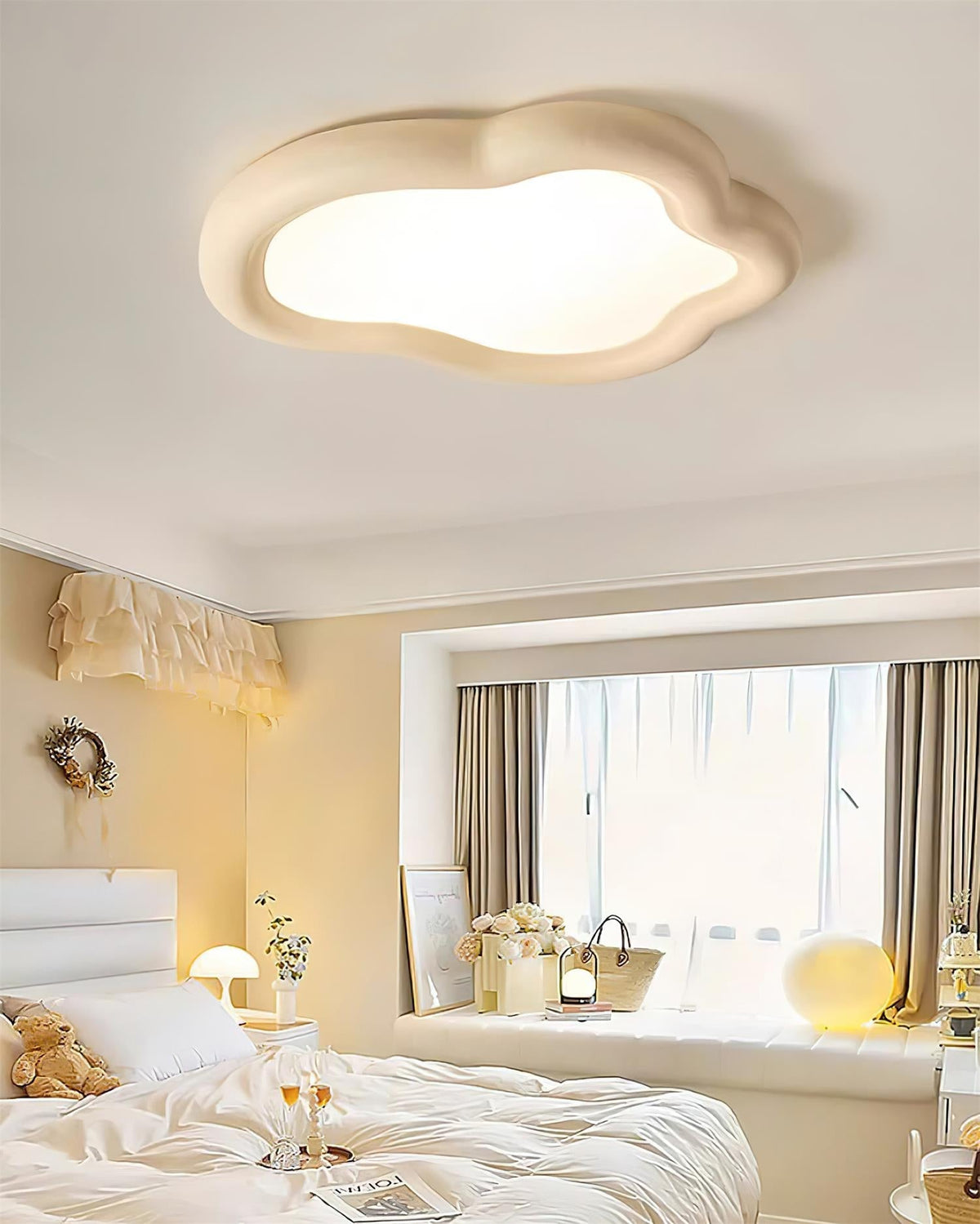 Blyno Lampe Plafonnier en Bois Nuage - Neutralighting