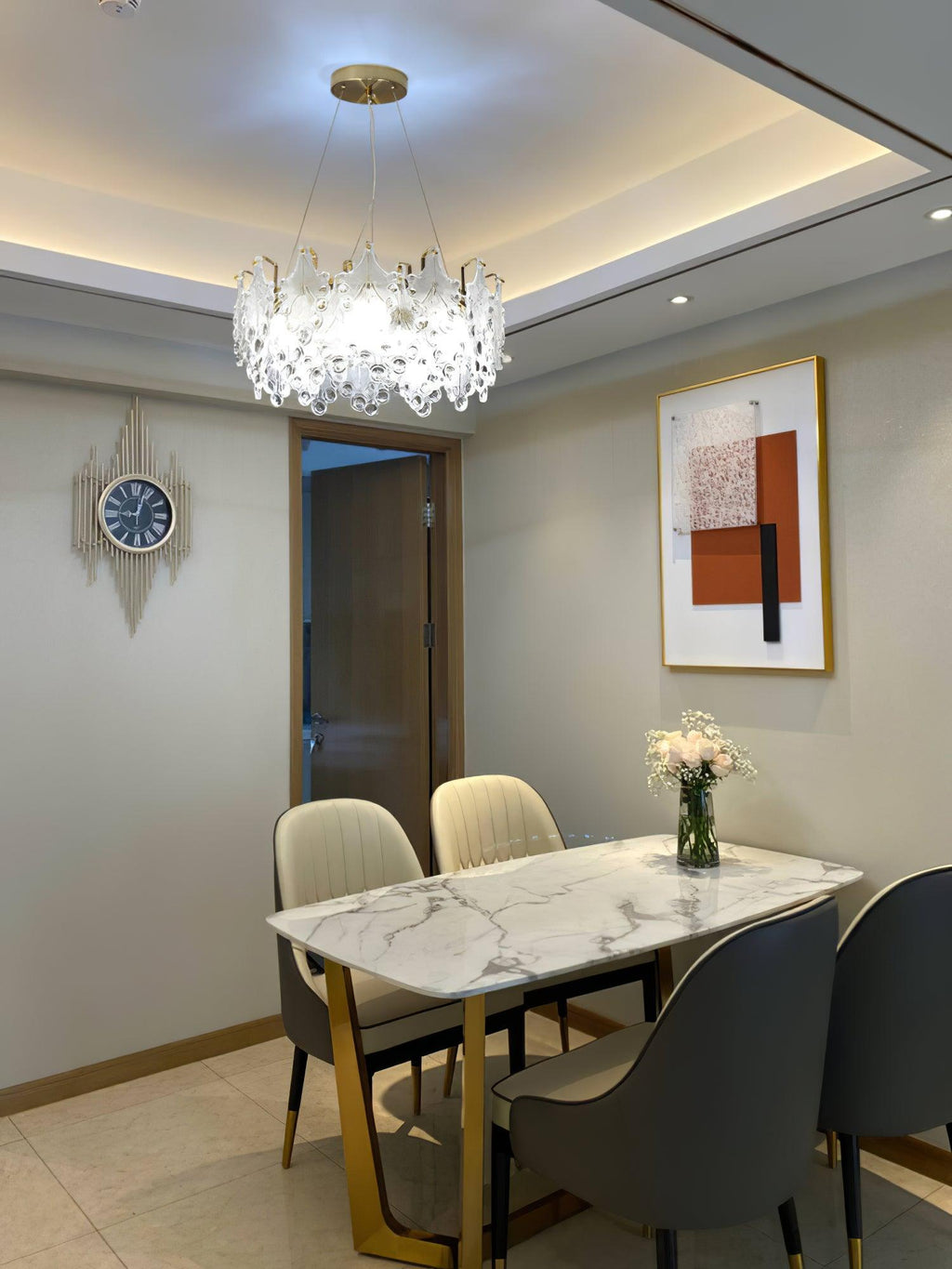 Cisorir Chandelier en Cristal - Neutralighting
