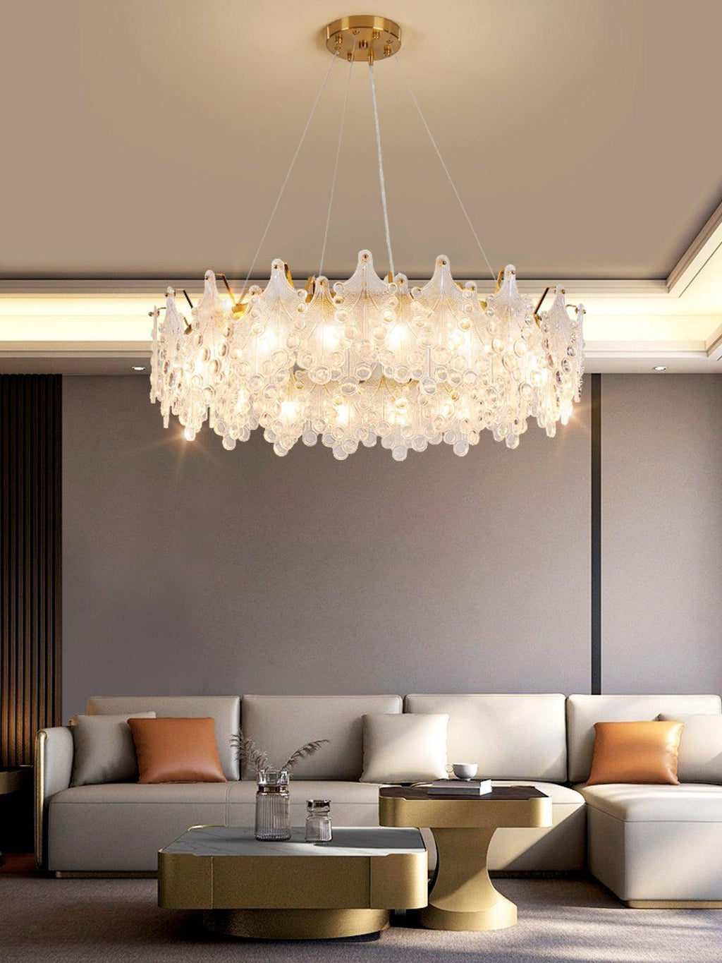 Cisorir Chandelier en Cristal - Neutralighting