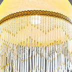 Vili Suspension Lampe à Franges à Pompon Dôme Perlé - Neutralighting