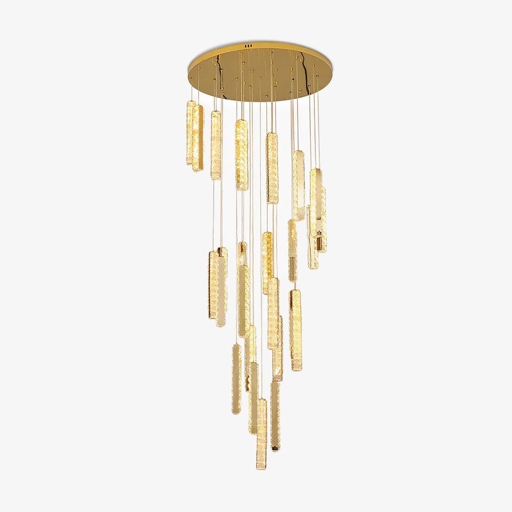 Lustra Lustre Villa Forci Suspension Argentée Moderne - Neutralighting