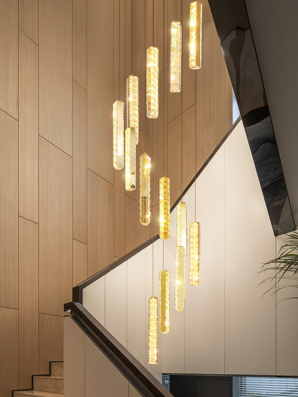 Lustra Lustre Villa Forci Suspension Argentée Moderne - Neutralighting
