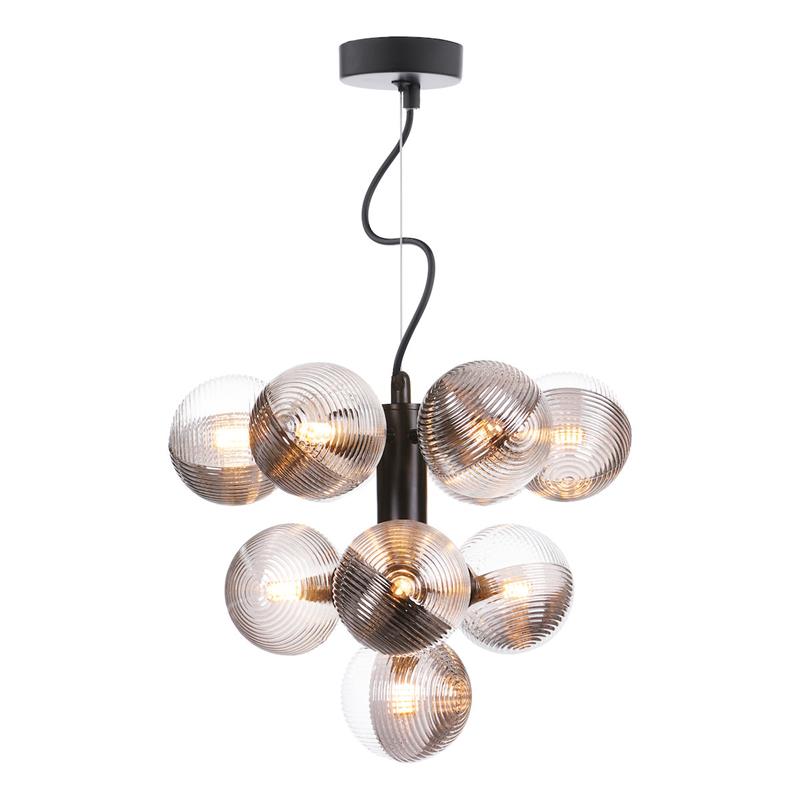Alnorel Lustre Métal Verre Créativité Individuelle 10 Lumières - Neutralighting