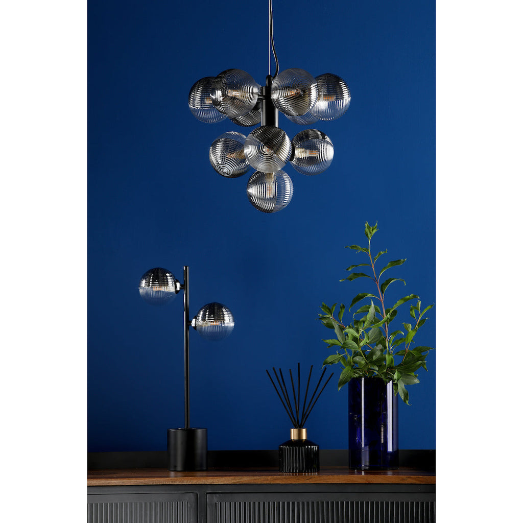 Alnorel Lustre Métal Verre Créativité Individuelle 10 Lumières - Neutralighting