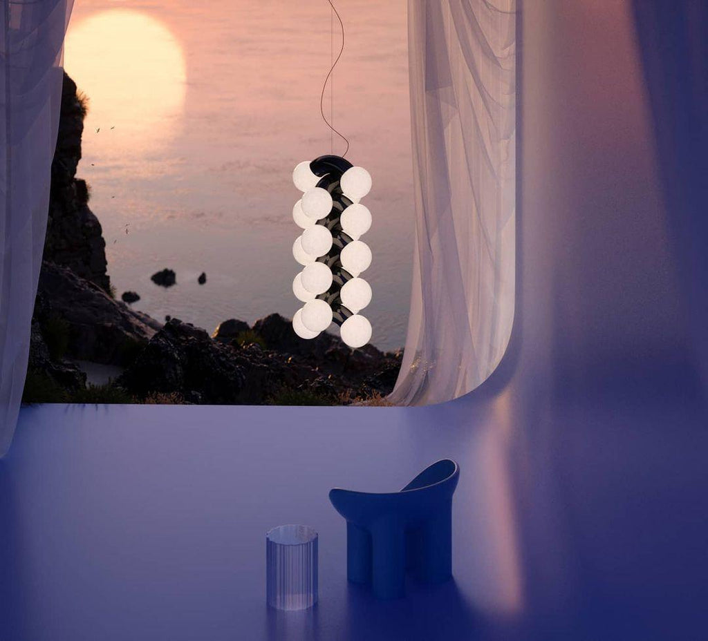 Ermira Suspension en Verre Art Nordique Haut de Gamme - Neutralighting