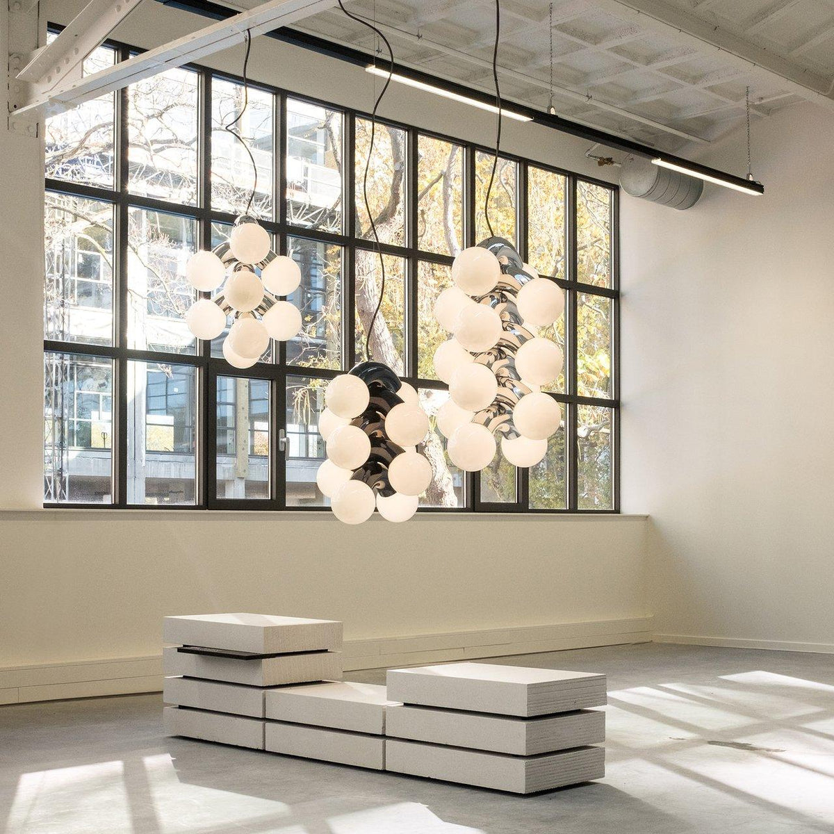 Ermira Suspension en Verre Art Nordique Haut de Gamme - Neutralighting