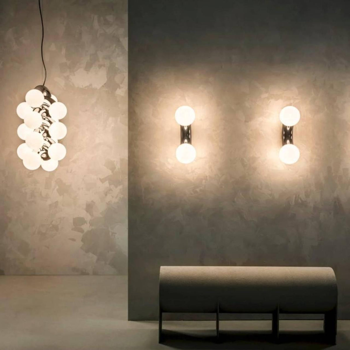 Ithaara Applique Murale en Verre Art Nordique Premium - Neutralighting