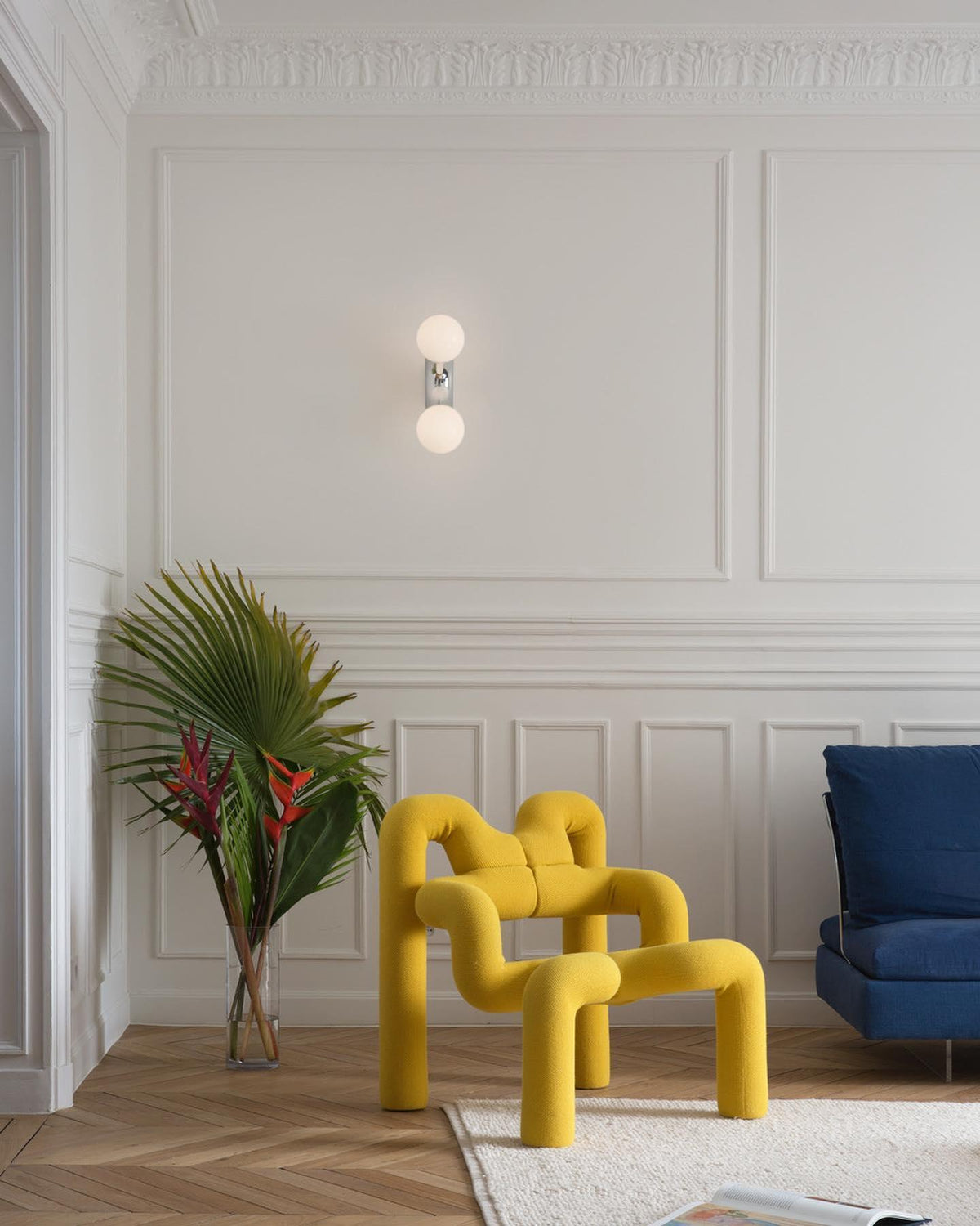 Ithaara Applique Murale en Verre Art Nordique Premium - Neutralighting