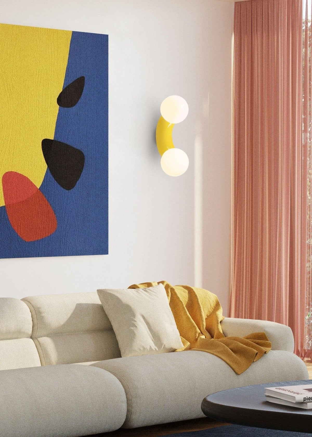 Ithaara Applique Murale en Verre Art Nordique Premium - Neutralighting