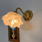 Arisha Vintage Métal Verre Applique Morale Chambre à Coucher Salon - Neutralighting