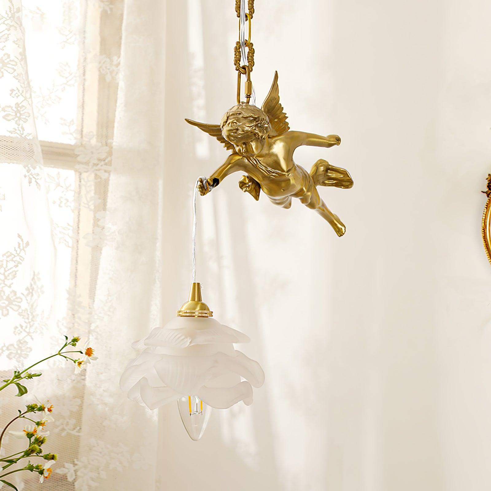 Solene Suspension Luxe en Laiton - Neutralighting
