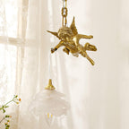 Solene Suspension Luxe en Laiton - Neutralighting